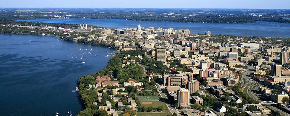 AdobeStock 14391971 UW Madison Campus with State Capitol in Background Header Crop