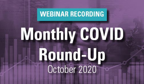 2020.11.19 COVID Round Up 5 Thumbnail Webinar Recording